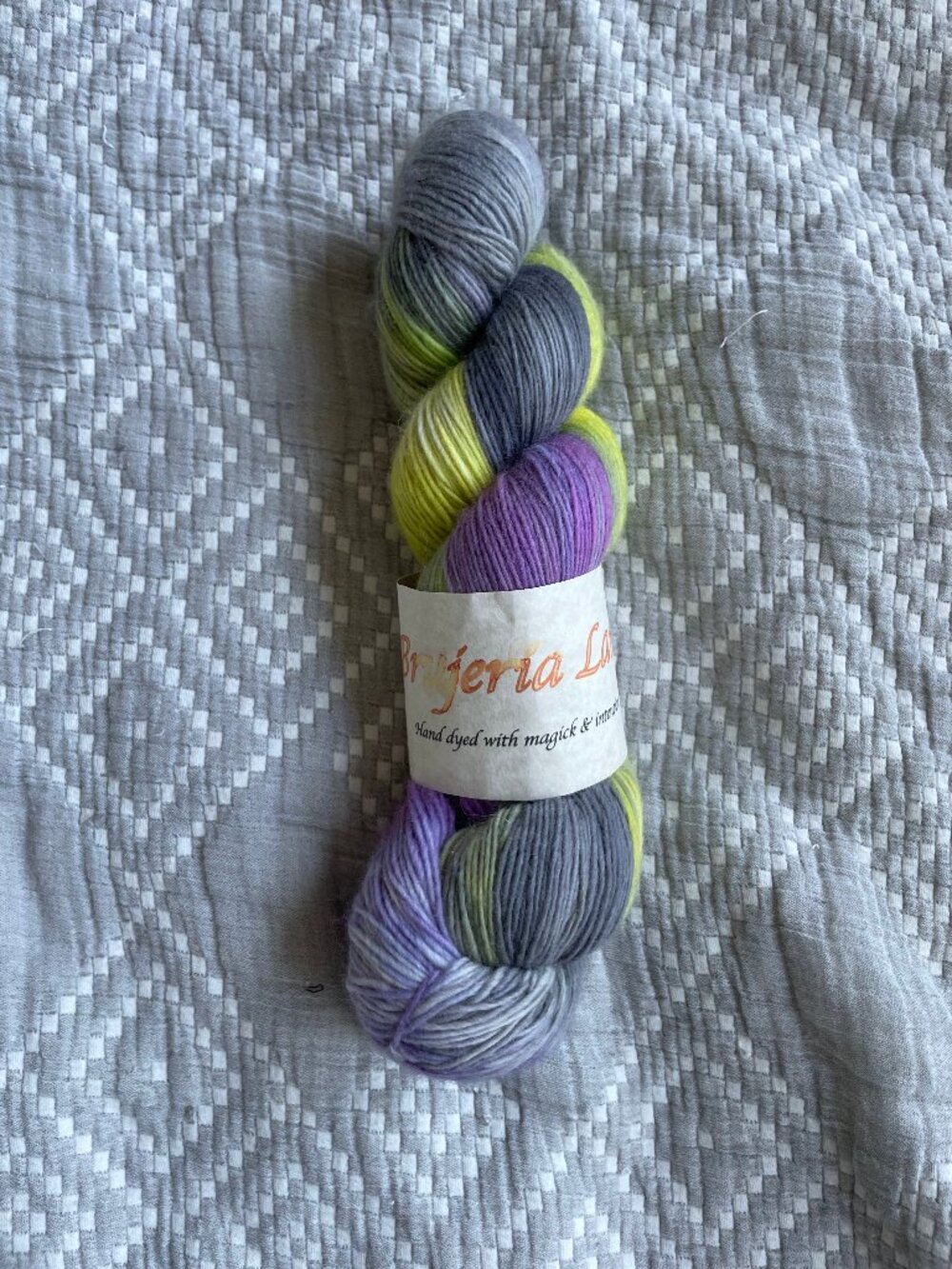 Brujeria Lana Merino Wool Fingering Weight Variegated Yarn
